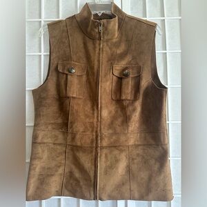 Ralph Lauren Dry Good Faux Suede Vest